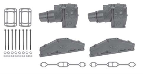 OMC/Volvo Penta Complete Exhaust Manifold Kit (V8)