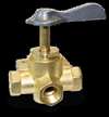 1/4" NPT Three-Way Valve Click (Clam)