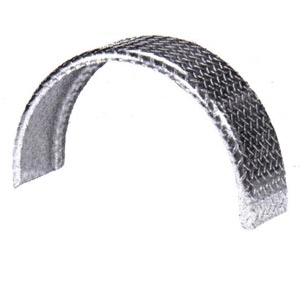 Aluminum Round Single Axle Fender