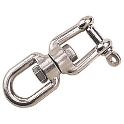 Stainless Eye & Jaw Swivel 1/2