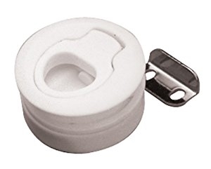 Nylon Slam Latch - White