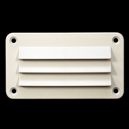 ABS Louvered Vent Wht..3 X 51/2