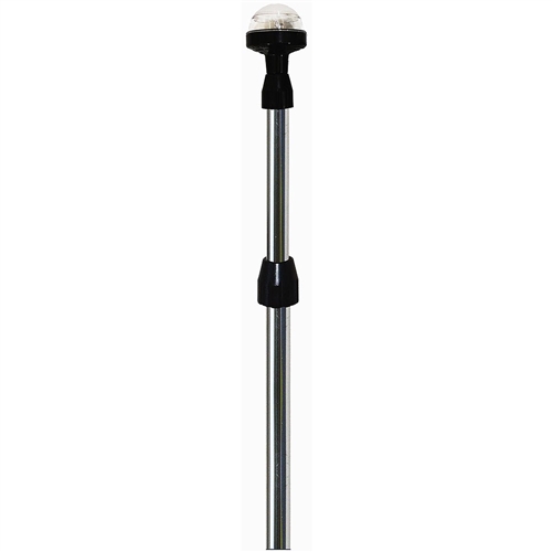 40"-72" 12V Telescopic All-Round Light/Chrome (Light Only)