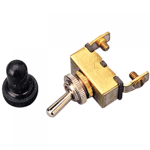 Brass Toggle Switch - On/Off