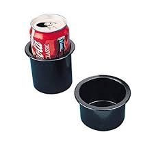 Drink Holder 3in Flush Mount Blk