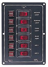 Aluminum Vertical Switch Panel