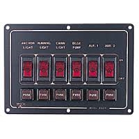 Aluminum Horizontal Switch Panel