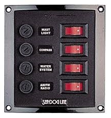 Vertical 4 Gang Panel
