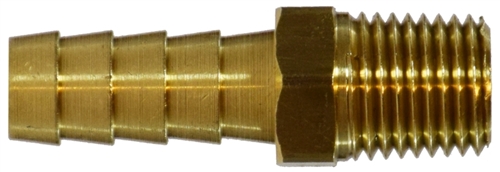 Hose Barb 1/4H x 1/4P