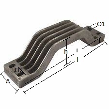 thumbnail interactive-video image 1 of Genuine Yamaha Outboard Anode – 6G5-45251-02 Fits 115-350 HP Motors 1 of 2