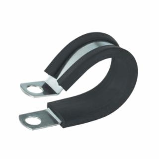 3/4in S/S Rubber Insulated Clamp