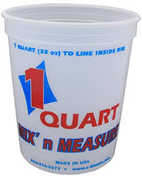 Plastic Cups - 1 Qt.