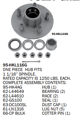 Greased HK116G