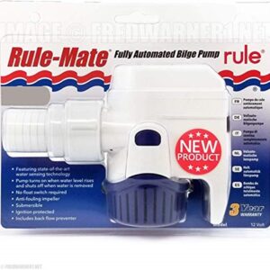 Bilge Pump 750GPH, Rule Mate