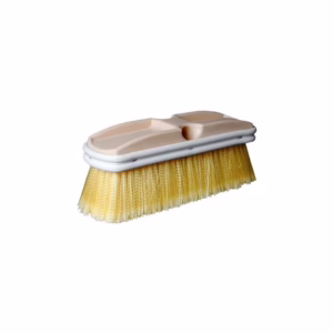 8in Econo Stiff Scrub Brush Wht