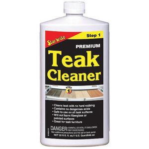 Teak Cleaner Step 1