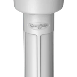 Rod & Cup Hldr 0 Deg Round Wht