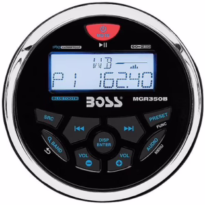 Radio AM/FM Bluetooth, Round