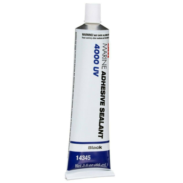 4000 Fast Cure 3oz Blk Adhesive/