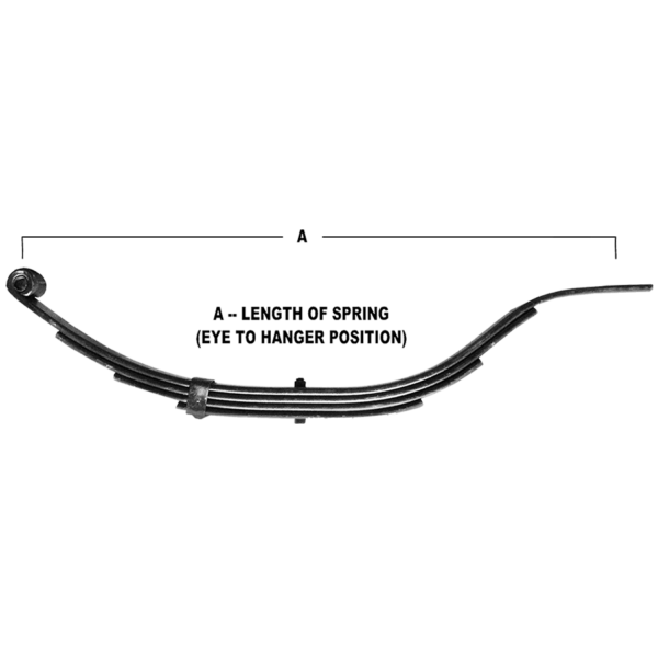 Slipper Spring 29 1/2in 2Leaf