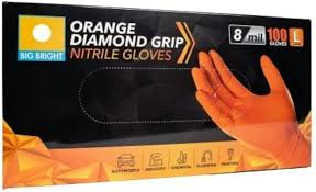 Glove 8 Mil Med Org Nitrile