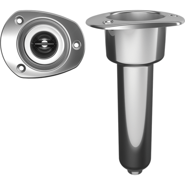 Rod & Cup Hldr 0 Deg Oval SS