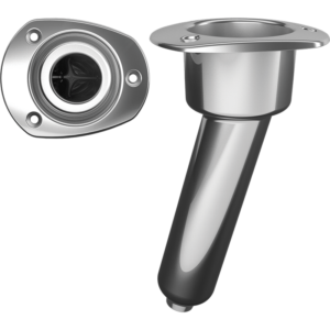 Rod & Cup Hldr 15 Deg Oval SS