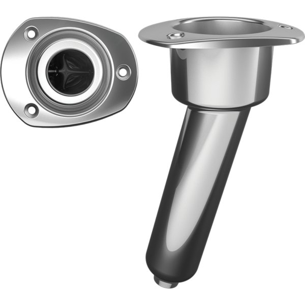 Rod & Cup Hldr 15 Deg Oval SS