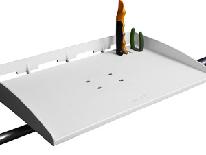 Fillet Table Med w/Rnd Tbe Rail