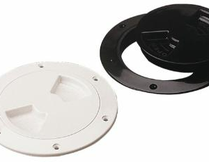 Deck Plate 8in Quarter Wht Textu