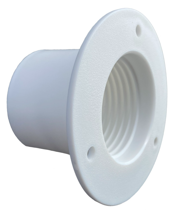 Transom Flange 2in Whte