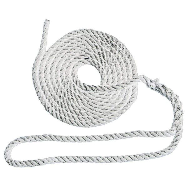 Dock Line 1/2 x 20 Tw Nyl Wht