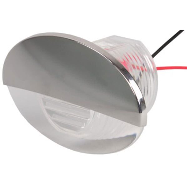 Courtesy Light Oval Wht LED SS