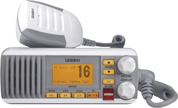 Radio VHF Wht Class D, Uniden