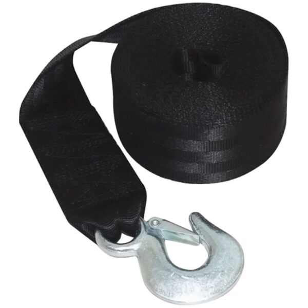 Winch Strap 24ft HD Blk
